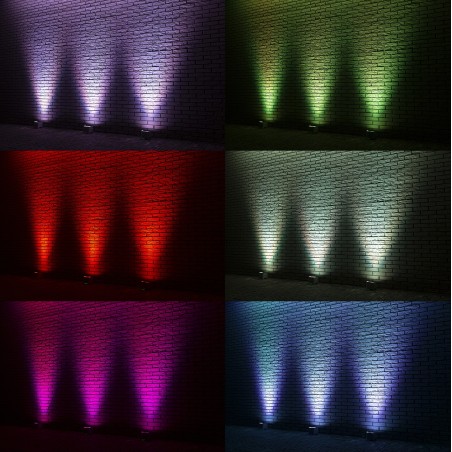 BBP96S FOCO PAR CON BATERIA 6X 12W WDMX