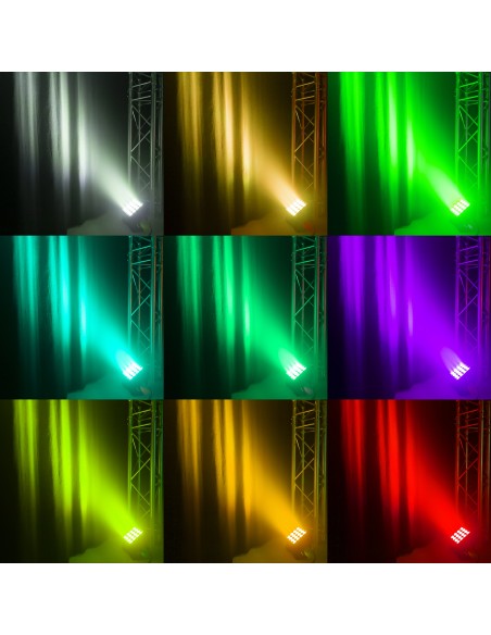 STARCOLOR135 BAÑO DE COLOR 16X 8W RGBA EXTERIOR