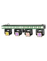 SHOWBAR GO EDGE CON 4 CABEZAS MÓVILES Y BARRA LED/ESTROBOSCÓPICA