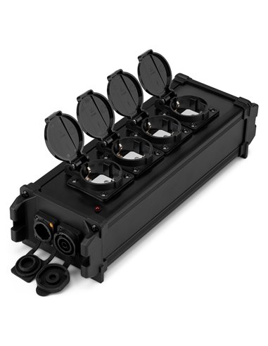 PSB45 SPLITTER P-CON TR IN/OUT + OUT + 4X SHUKO