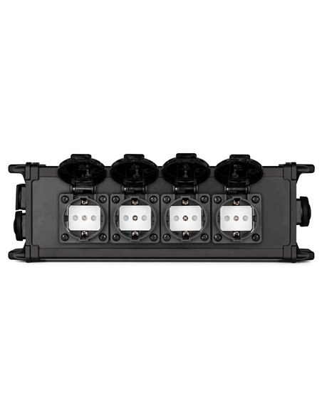 PSB45 SPLITTER P-CON TR IN/OUT + OUT + 4X SHUKO