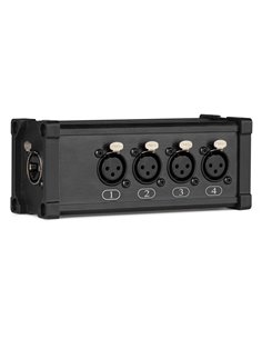 CX187 RJ45 TO 4X XLR3F SPLITTER BOX 2