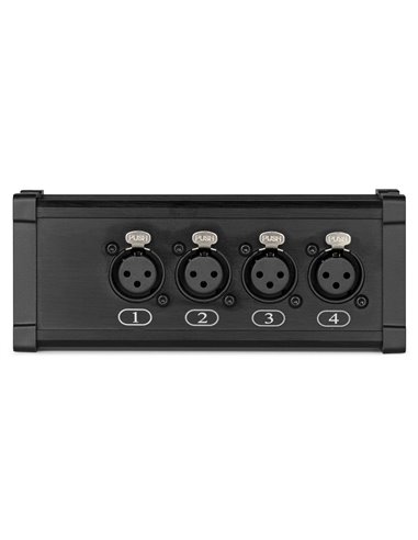 CX187 RJ45 TO 4X XLR3F SPLITTER BOX