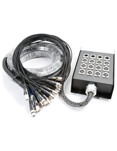 CX162 MANGUERA ESCENARIO 12-IN 4-OUT XLR 30 METROS