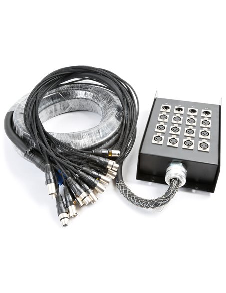 CX162 MANGUERA ESCENARIO 12-IN 4-OUT XLR 30 METROS