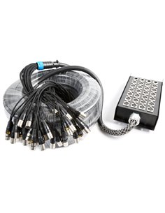 CX166 MANGUERA ESCENARIO 24-IN 4-OUT XLR 30 METROS