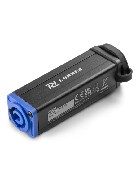 InicioCables & conexionesCajas de escenario Power Dynamics PSB20 ADAPTADOR POTENCIA P-CON IN – P-CON TR OUT vista 2