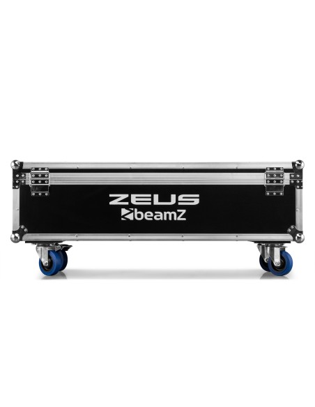 ZEUS JUEGO DE TUBOS DE BATERÍA RGBW JUEGO DE 8 EN FLIGHTCASE