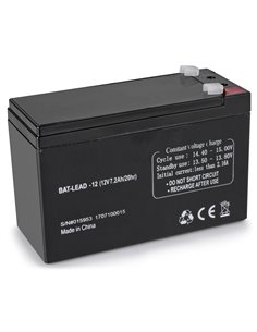 BATERIA RECARGABLE DE PLOMO 12V 7.2AH