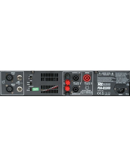 PDA-B1000 AMPLIFICADOR PROFESIONAL