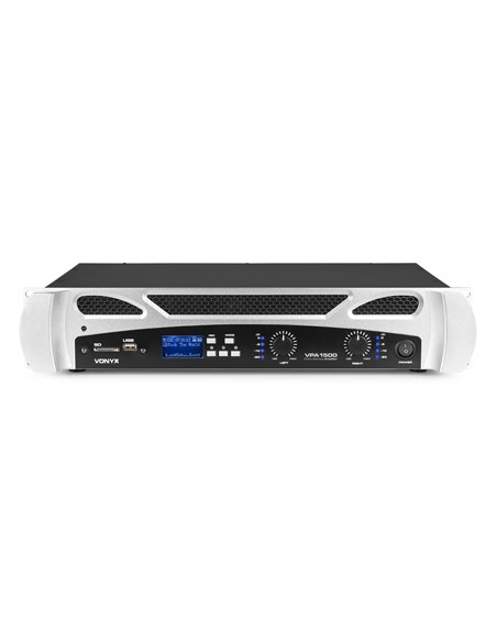 VPA1500 PA AMPLIFIER 2X 750W REPRODUCTOR MULTIMEDIA CON BT