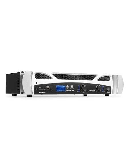 VPA1500 PA AMPLIFIER 2X 750W REPRODUCTOR MULTIMEDIA CON BT
