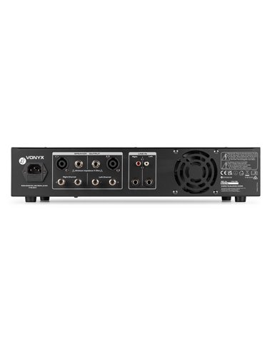 VPA1500 PA AMPLIFIER 2X 750W REPRODUCTOR MULTIMEDIA CON BT