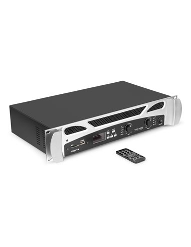 VPA1500 PA AMPLIFIER 2X 750W REPRODUCTOR MULTIMEDIA CON BT