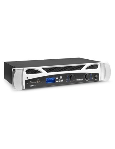 VPA300 AMPLIFICADOR PA 2 X 150W REPRODUCTOR MULTIMEDIA CON BT