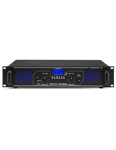 FPL500 AMPLIFICADOR DIGITAL LED AZULES + EQ 2