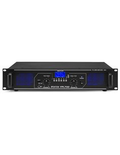 FPL700 AMPLIFICADOR DIGITAL LED AZULES + EQ 2