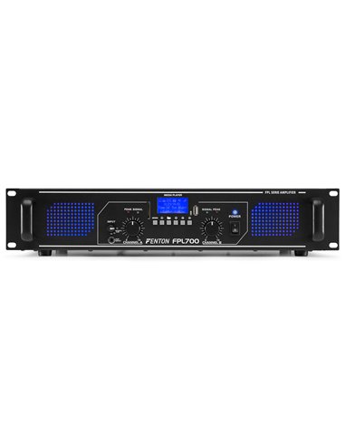 FPL700 AMPLIFICADOR DIGITAL LED AZULES + EQ