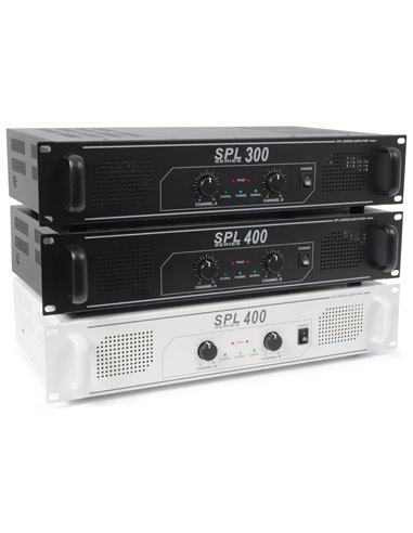 SPL400 AMPLIFICADOR 2X 200W NEGRO