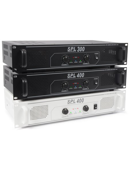 SPL400 AMPLIFICADOR 2X 200W NEGRO