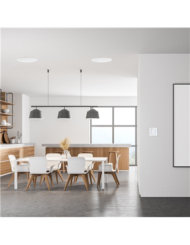 POWERLINE A100W AMPLIFICADOR EMPOTRABLE BT BLANCO