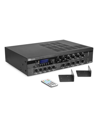 PDW360MP3 MEZCLADOR AMPLIFICADO PA 360W/100V 6 ZONAS