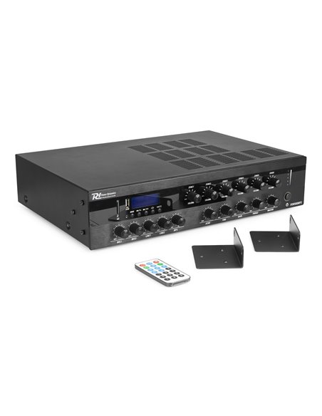 PDW360MP3 MEZCLADOR AMPLIFICADO PA 360W/100V 6 ZONAS