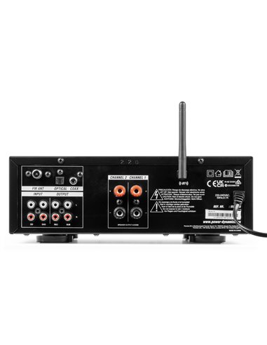 PV220BT AMPLIFICADOR DE AUDIO 200W