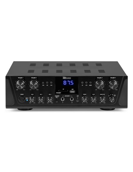 PV240BT AMPLIFICADOR DE AUDIO DE 4 ZONAS 400W