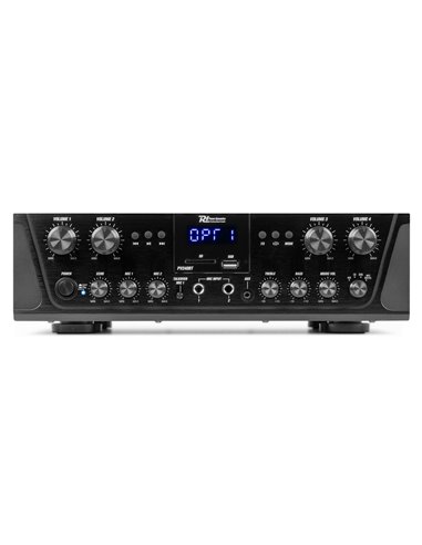 PV240BT AMPLIFICADOR DE AUDIO DE 4 ZONAS 400W