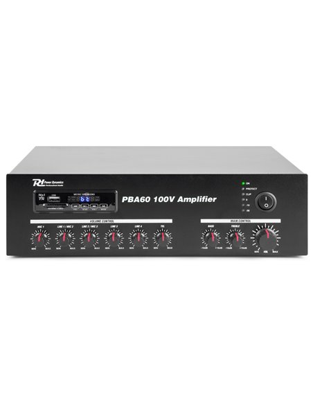 PBA60 AMPLIFICADOR LINEA 100V 60W