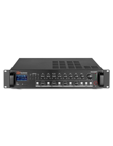 PDV240MP3 PA MIXER AMPLIFIER 240W/100V 4 ZONES