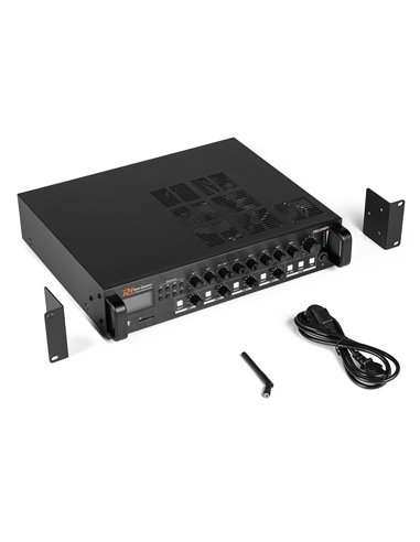 PDV240MP3 PA MIXER AMPLIFIER 240W/100V 4 ZONES