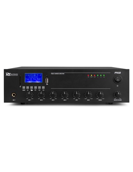PPA50 MEZCLADOR AMPLIFICADOR 100V - 50W