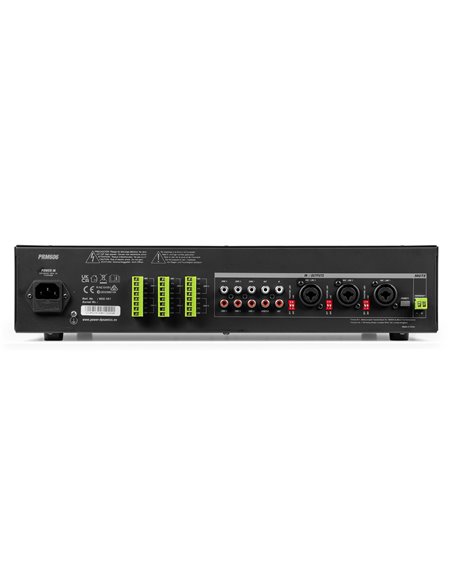 PRM606 AMPLIFICADOR MATRIX DE 6 ZONAS 6 X 60W LÍNEA DE 100V