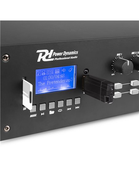 PRM1202 AMPLIFICADOR MATRICIAL 2 ZONAS LÍNEA 100V 2 X 120W