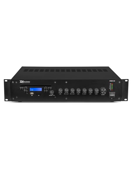 PRC120 100V AMPLIFICADOR MEZCLADOR CON CD 120W