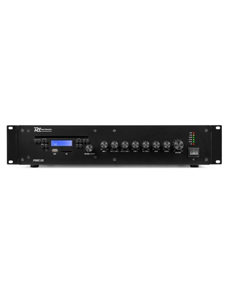 PRC120 100V AMPLIFICADOR MEZCLADOR CON CD 120W