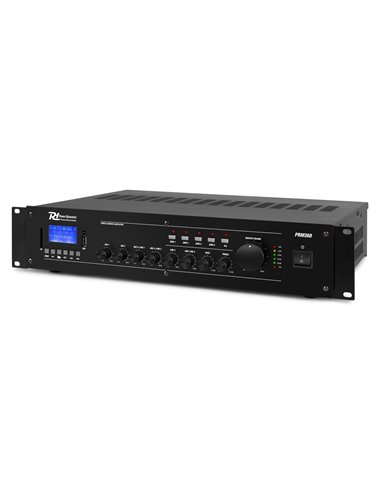 PRM360 MEZCLADOR AMPLIFICADOR 100V 6 CANALES 4-ZONAS 360W
