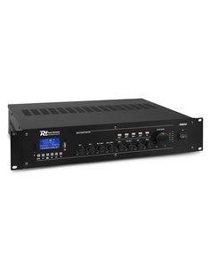 PRM240 MEZCLADOR AMPLIFICADOR 100V 6 CANALES 4-ZONAS 240W