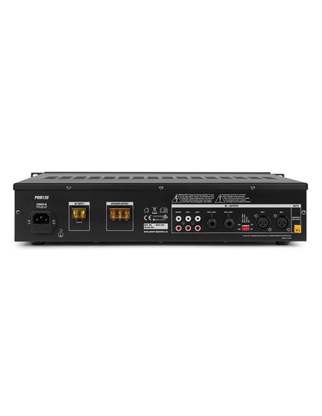 PRM120 MEZCLADOR AMPLIFICADOR 100V 6 CANALES 120W