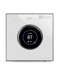 POWERLINE B100W AMPLIFICADOR EMPOTRABLE BT/LCD BLANCO