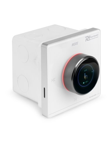 POWERLINE B100W AMPLIFICADOR EMPOTRABLE BT/LCD BLANCO