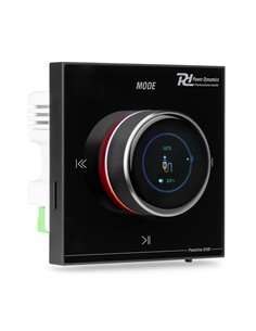 POWERLINE B100B AMPLIFICADOR EMPOTRABLE BT/LCD NEGRO 2