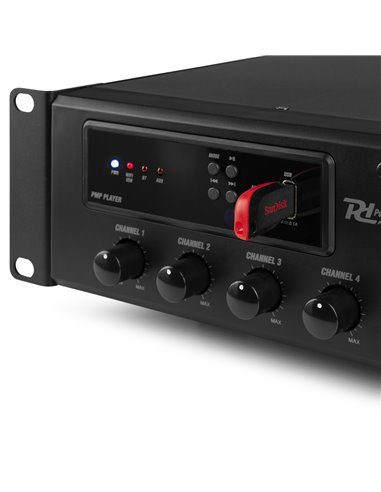 PMP240 AMPLIFICADOR MEZCLADOR PARA INSTALACIÓN 240W 6 ZONAS