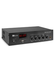 PDM25 MEZCLADOR – AMPLIFICADOR 100V CON BT Y REPRODUCTOR MEDIA 25W