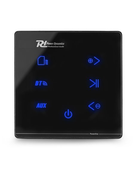POWERLINE A100B AMPLIFICADOR EMPOTRABLE BT NEGRO