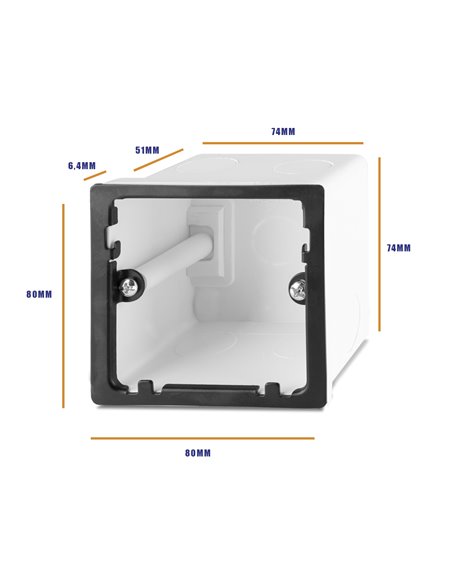 POWERLINE A50W AMPLIFICADOR EMPOTRABLE BT BLANCO