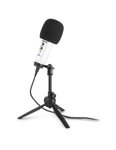 CM320W MICRÓFONO ESTUDIO USB BLANCO CON ECHO