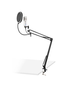 CMS320S KIT DE MICRÓFONO ESTUDIO USB TITANIO CON ECHO